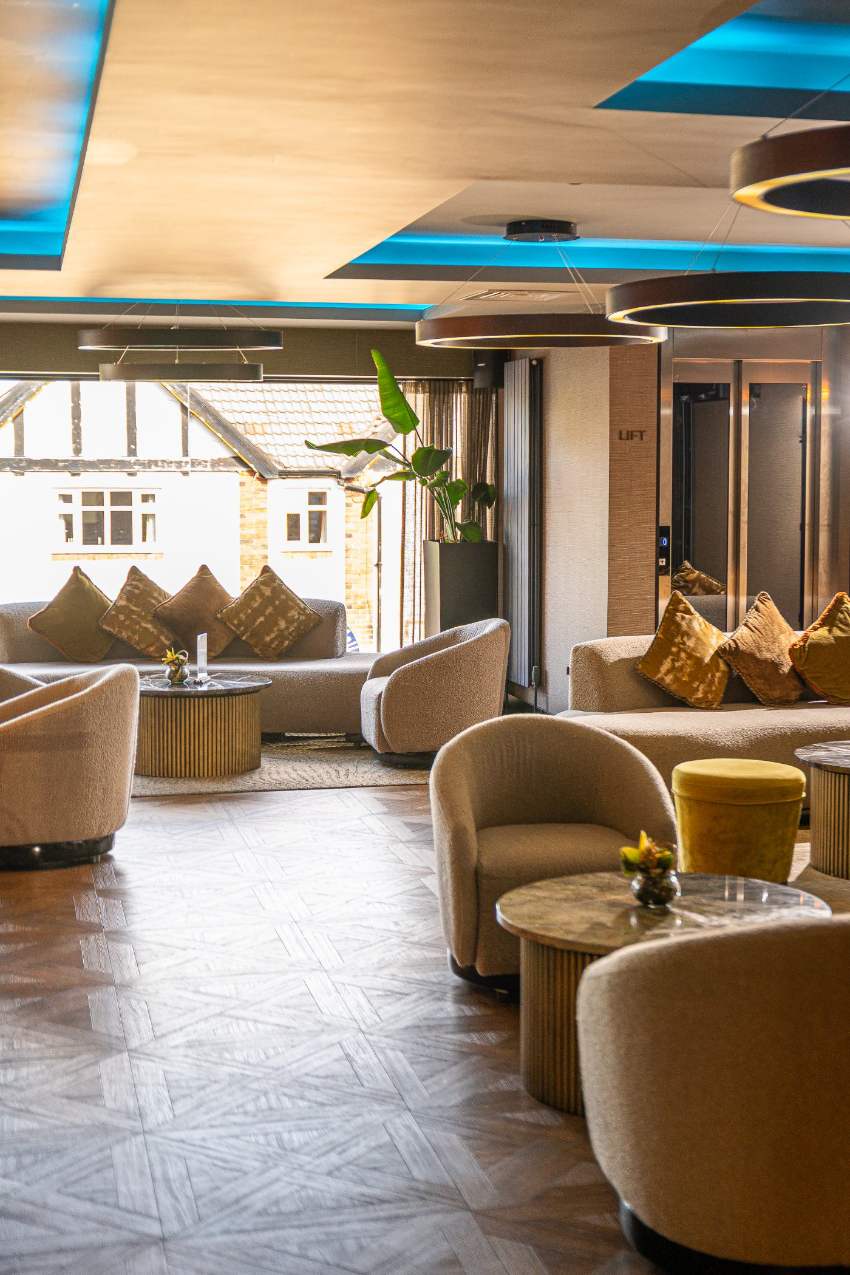 Lounge seating at Izgara